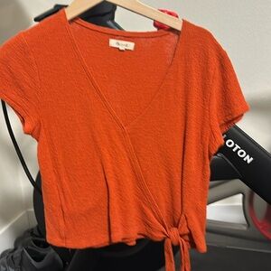 Madewell wrap top